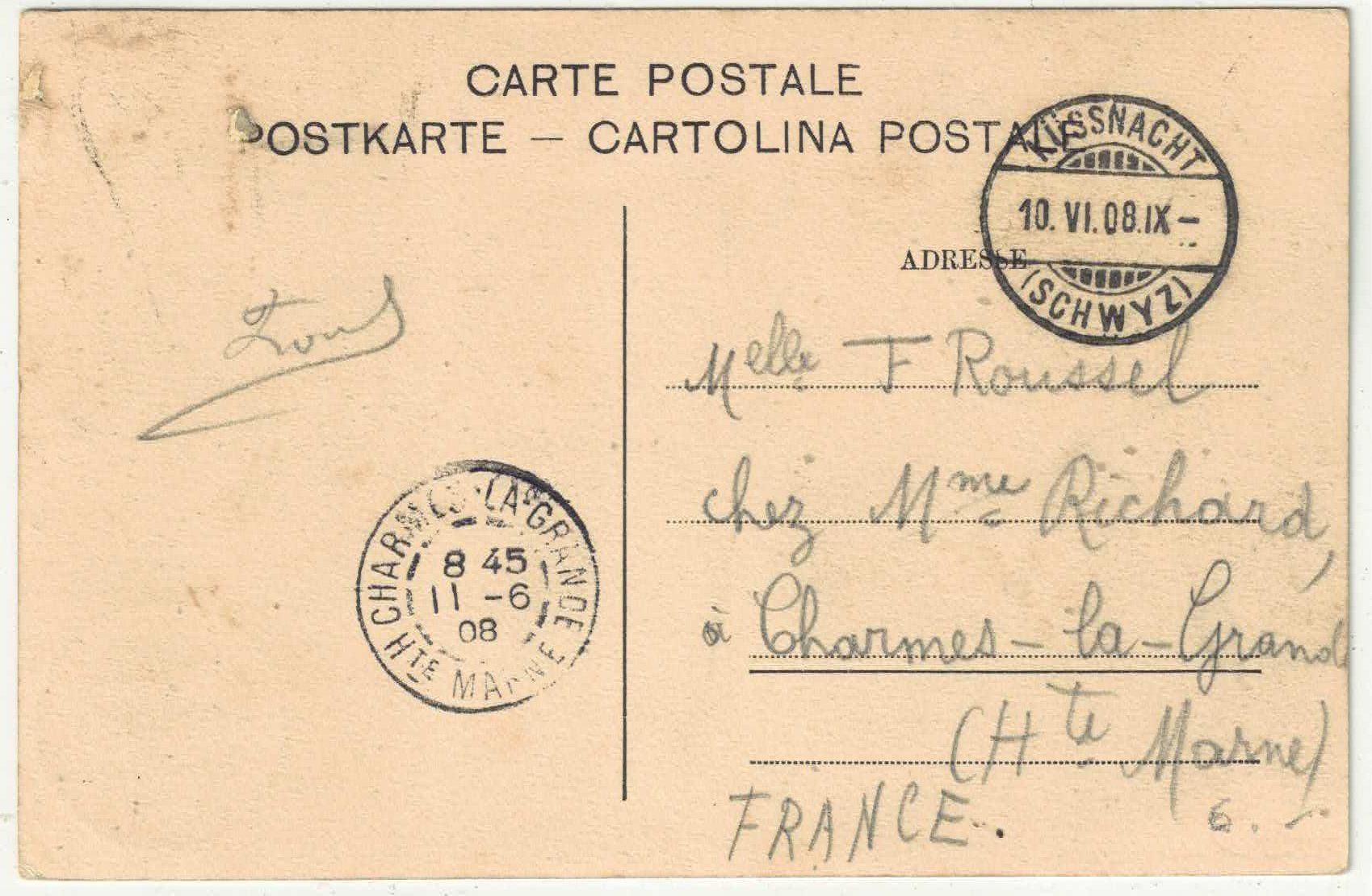 Cartoline postali: Immensee - Partie am See – Usato da Ettingen venduto da Kartenplanet 1