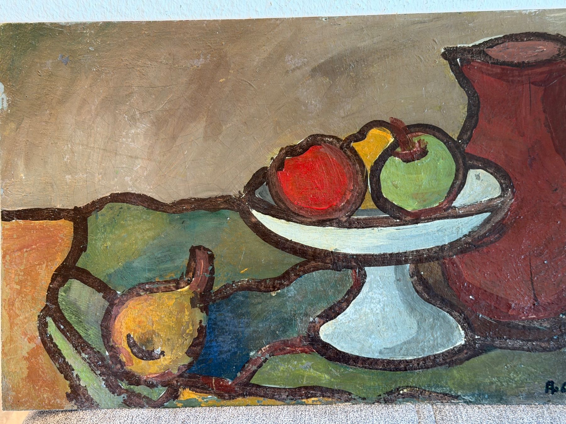Dipinti: Rob. Frank ÖlGemälde – Usato da Basel venduto da PAUL_ART 1