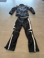 IXS Ensemble veste et pantalon moto noir/blanc Taille L