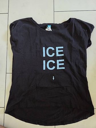 Tshirt Bekanntgabe Schwangerschaft Ice Ice Baby M