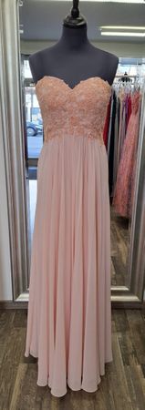 Coral Abendkleid/Ballkleid