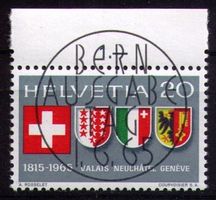 1965_432_WAPPEN_VS+NE+GE 150 J. in d.Eidgenossenschaft_ET-VO