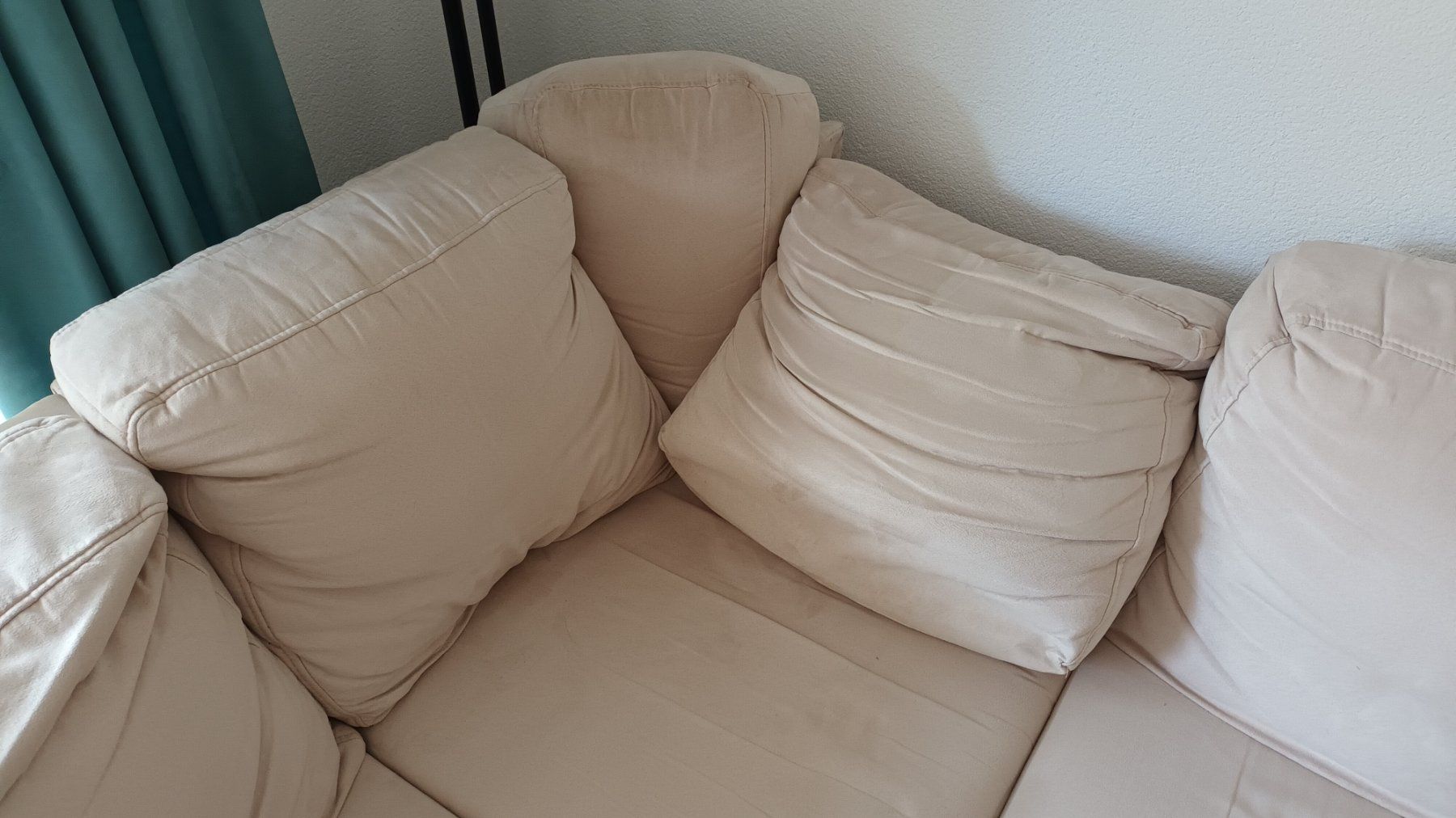 Sofas: Grosse Eckwohnlandschaft Cantina, 320 cm, stabil & gepflegt – D'occasion à Rorschacherberg par syncesi 4