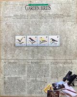 1991 Singapur Folder Gartenvögel Satz**