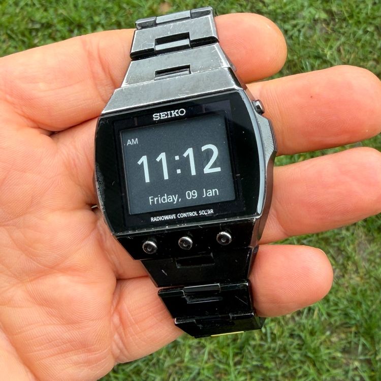 SEIKO Active Matrix EPD e-Ink SDGA003J, Ref. S770-0AA0 Watch (Gebraucht ...