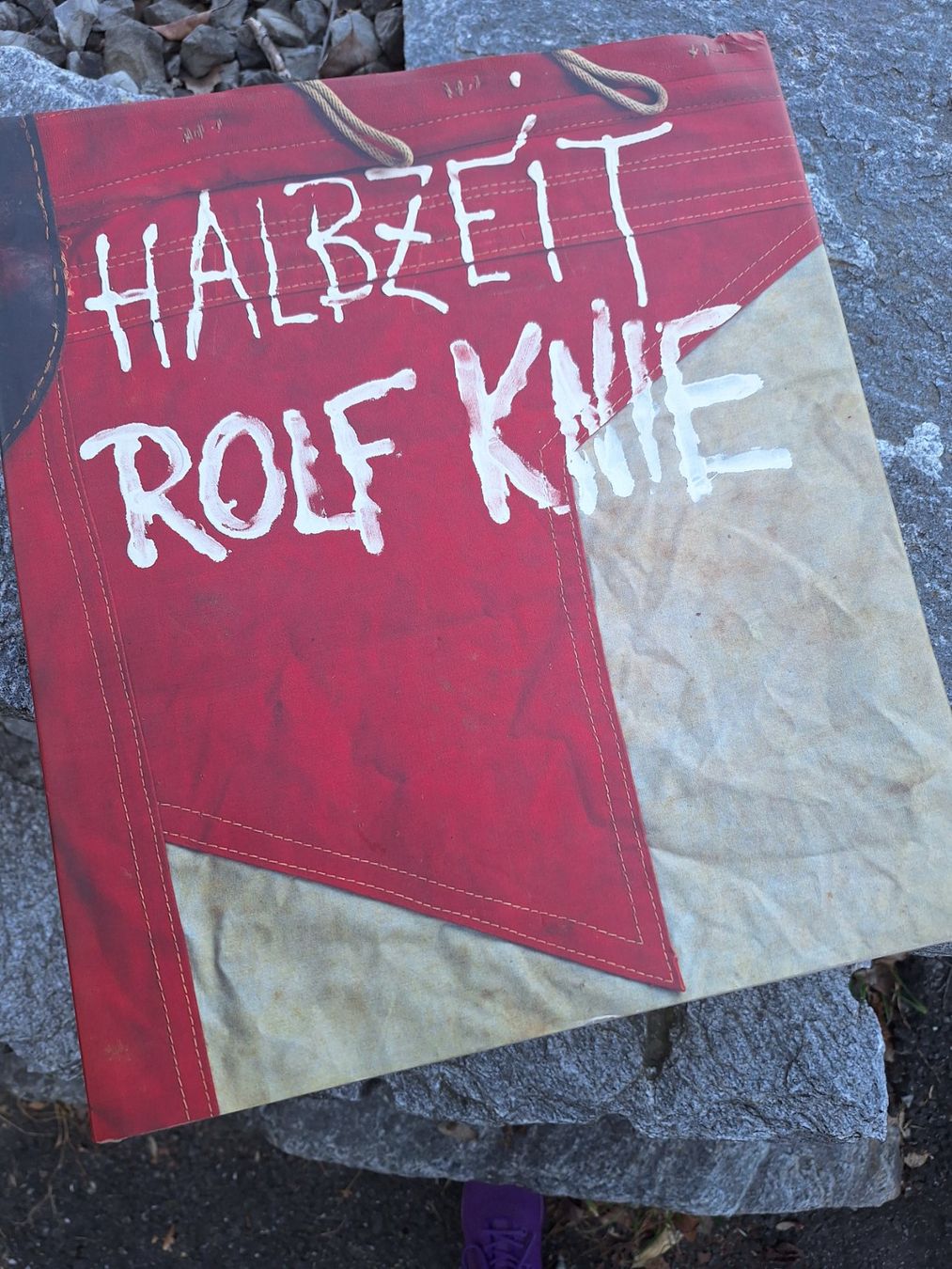 Libri: KUNSTBUCH: HALBZEIT - ROLF KNIE – Usato da Huttwil venduto da Kunterbuntli