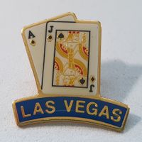 AA271 - Pin Jasskarten Las Vegas USA