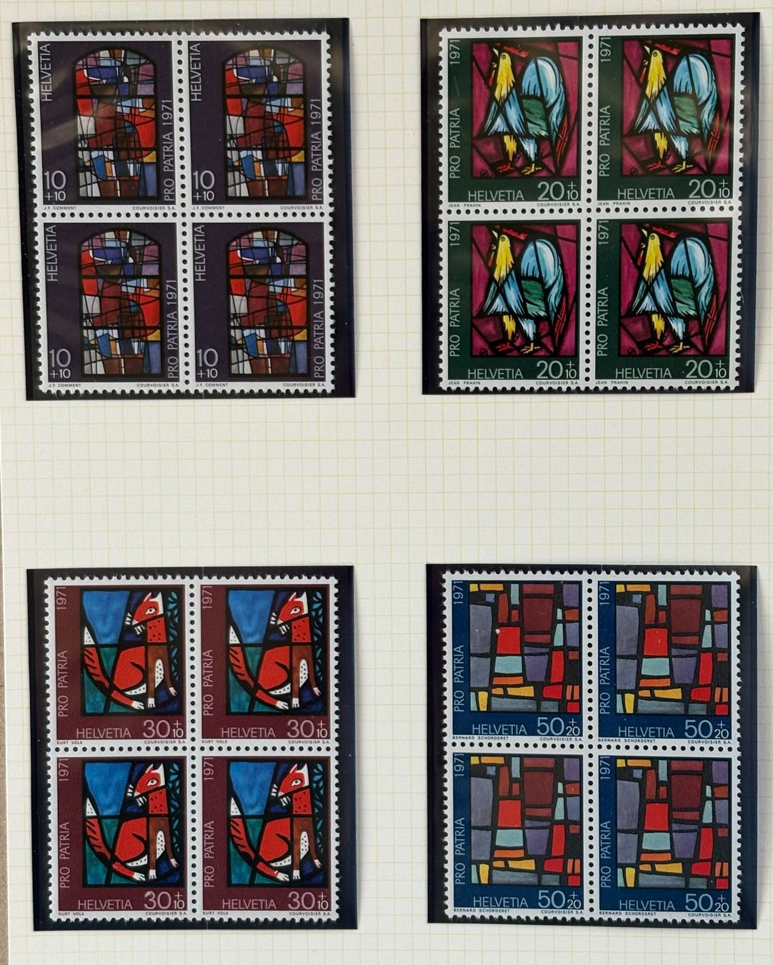 Tutti i francobolli: LOT4 ER BLOCKS BRIEFMARKEN SCHWEIZ NEU – Nuovo (secondo la descrizione) da Ostermundigen venduto da Heavenmaus75