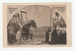 AK von 1910 Votivbild Wil, St. Peter Gelöbnis vom Jahre 1445