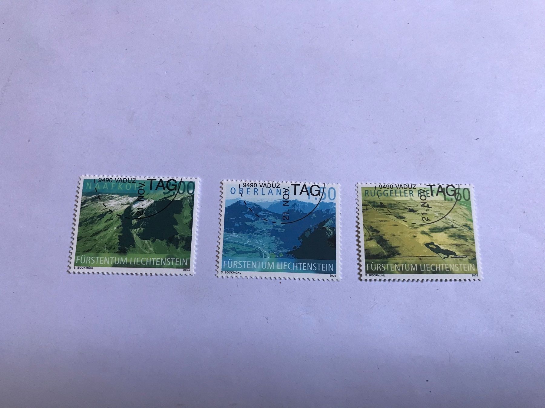 Tutti i francobolli: briefmarken FL, 21.11.2005, gestempelt – Usato da liestal venduto da makai05