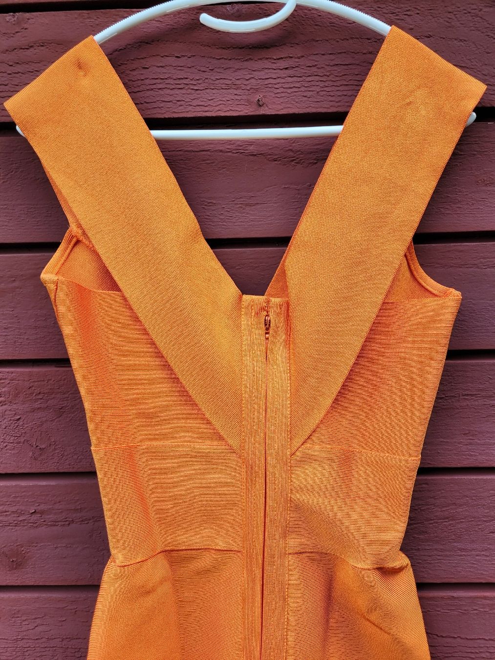 Kleider: Oranges Sommerkleid, Grösse S – Neu (gemäss Beschreibung) aus Richterswil von MANANA_24 1