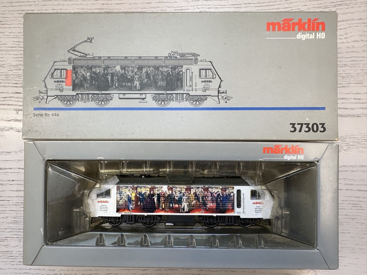 Märklin Modellini di ferrovie: Märklin 37303 SBB Re 446 digital HLA – Usato da Lupsingen venduto da New-Haven 6