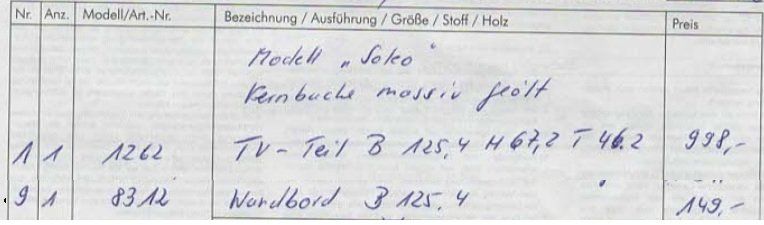 TV Möbel: TV-Möbel Kernbuche massiv geölt – Gebraucht aus Kerns von cougar85 2