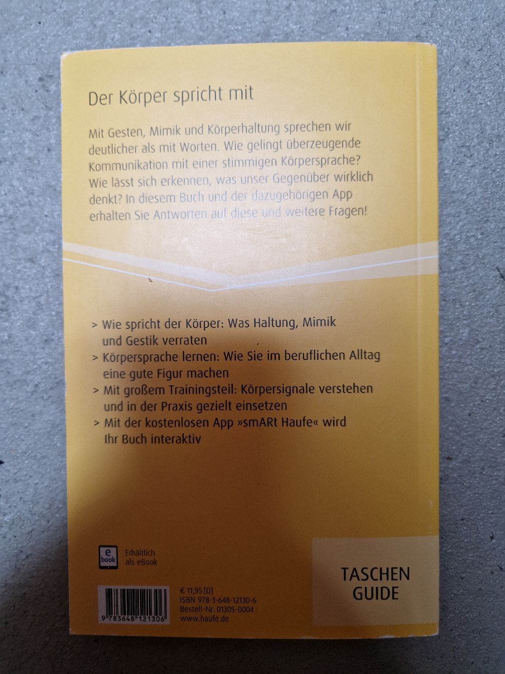 Bücher: Körpersprache Taschenbuch – Gebraucht aus Zürich von Ischhaltso16 1