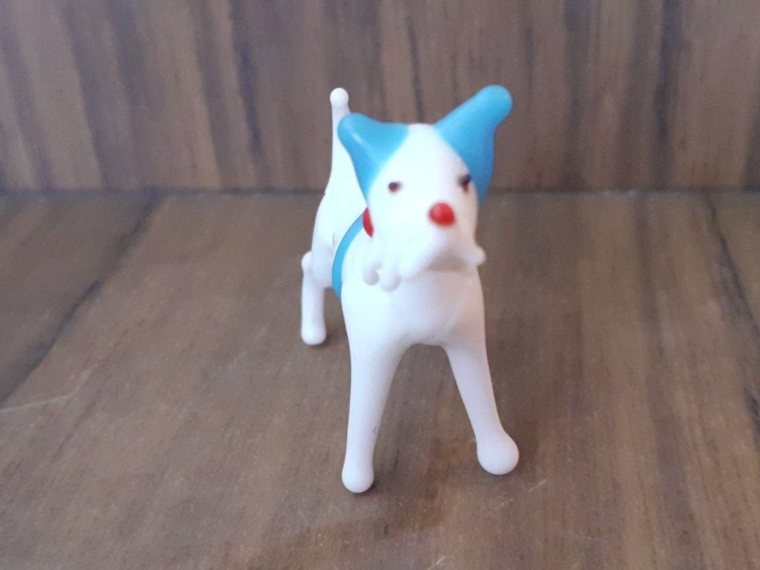 Murano Statuette: Figur Glas Hund Schnauzer Murano – Usato da Mörschwil venduto da antiksalon 6