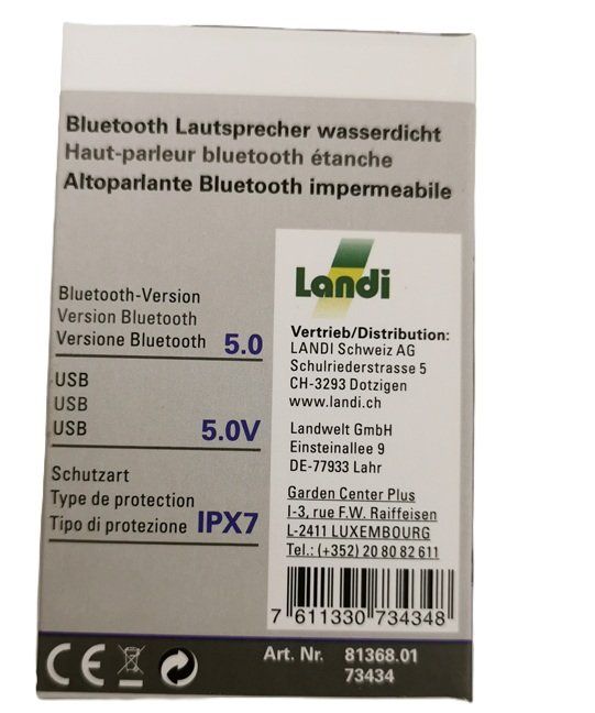 Casse acustiche: Bluetooth Lautsprecher, wasserdicht, von Landi – Usato da Wilen b. Wollerau venduto da morethanmusic 3