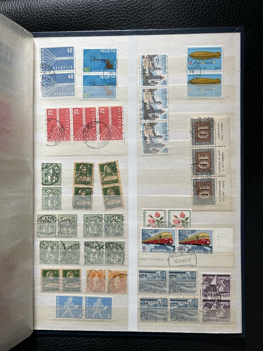 Alle Briefmarken: Briefmarkensammlung Schweiz – Gebraucht aus Emmen von Carbru 4