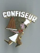 Placchette & Badge: Confiseur Pin – Usato da Zürich venduto da t24_de