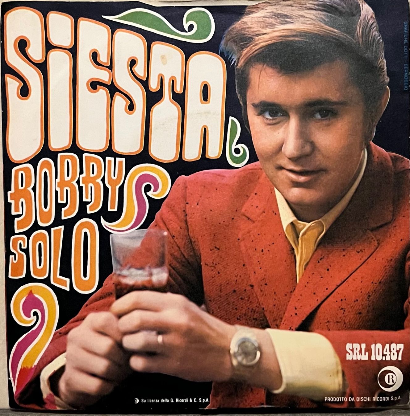 Dischi in vinile: BOBBY SOLO - SIESTA – Usato da Bussigny venduto da vinyl-pas-cher 1