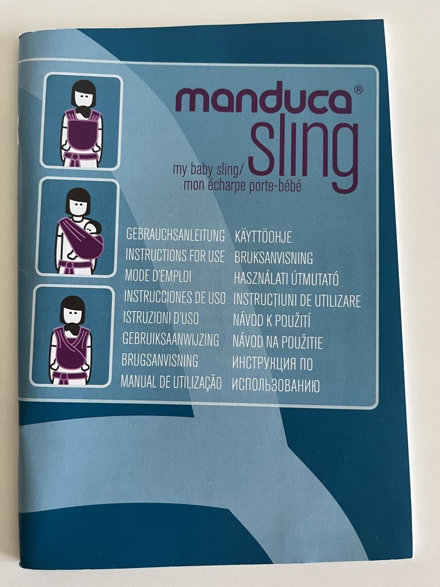Manduca Marsupi portabebè: Manduca Sling Tragetuch Soft Blossom Light – Nuovo (secondo la descrizione) da Oberwil BL venduto da FinjaBijou 1