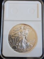 Silbermuenze American Eagle 1 oz fein Silber 2012