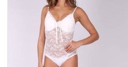 Body blanc dentelle