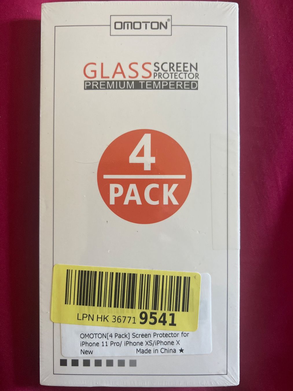 Apple Telefoni cellulari / Smartphones: Glass Screen Protector iPhone 11 Pro / XS / X - 4er Pack – Nuovo e nell'imballaggio originale da Adliswil venduto da Woeljoc