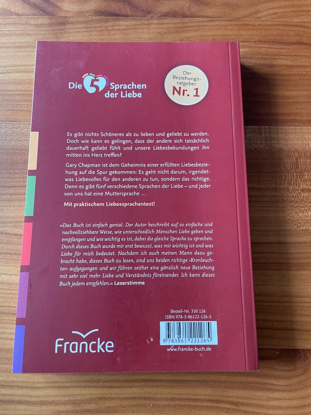 Libri: Die fünf Sprachen der Liebe - Gary Chapman – Usato da Muttenz venduto da Fragment 1