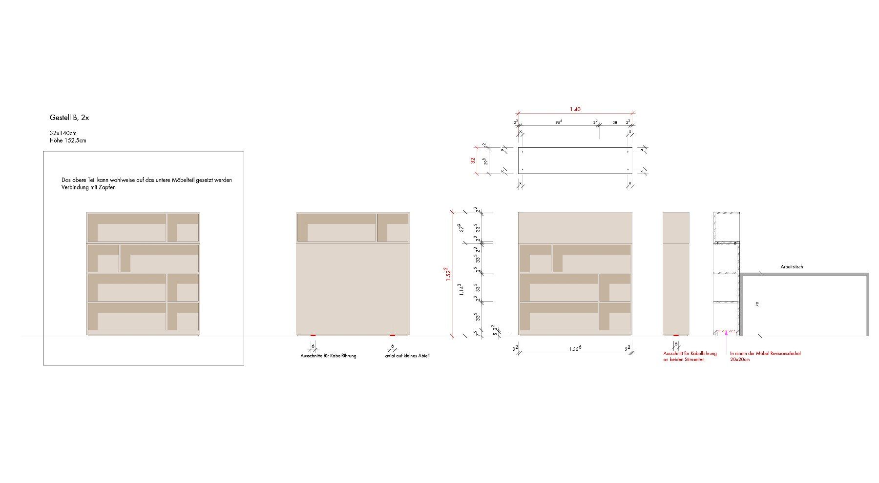Scaffali: Büroregal aus MDF gespritzt – Usato da Zürich venduto da mdo_6fw2 2
