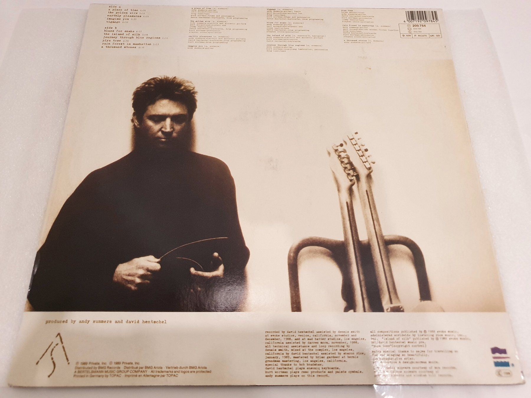 Dischi in vinile: Andy Summers – The Golden Wire – Usato da Uster venduto da Vinyl-Leidenschaft 1