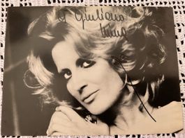 Mina – fotografia autografata originale con dedica e certifi