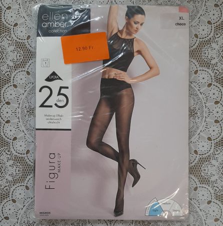 Ellen Amber Figura Make Up 25den Strumpfhose Gr.XL Choco