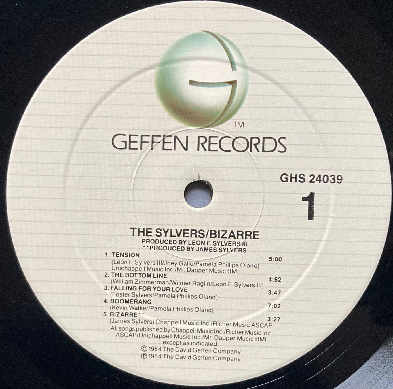 Schallplatten: THE SYLVERS - BIZARRE – Gebraucht aus Poliez-Pittet von Newtown-Records 3