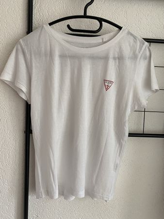 T-shirt blanc Guess