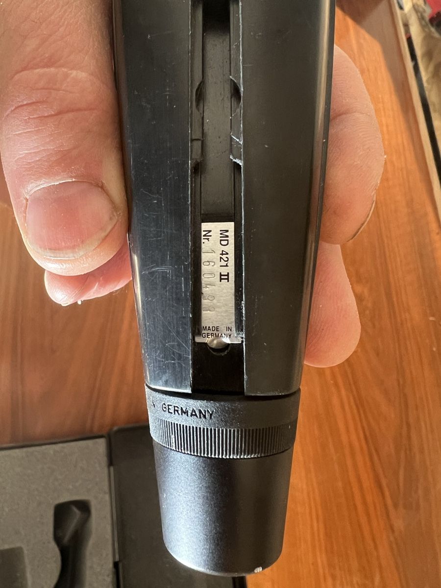 Sennheiser Microfoni: Sennheiser Mikrofon MD 421 II – Usato da Bonaduz venduto da MalvinPMP 1