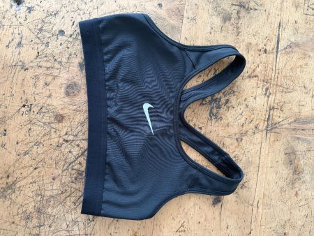 Sport-BH/Top von Nike, schwarz Grösse S