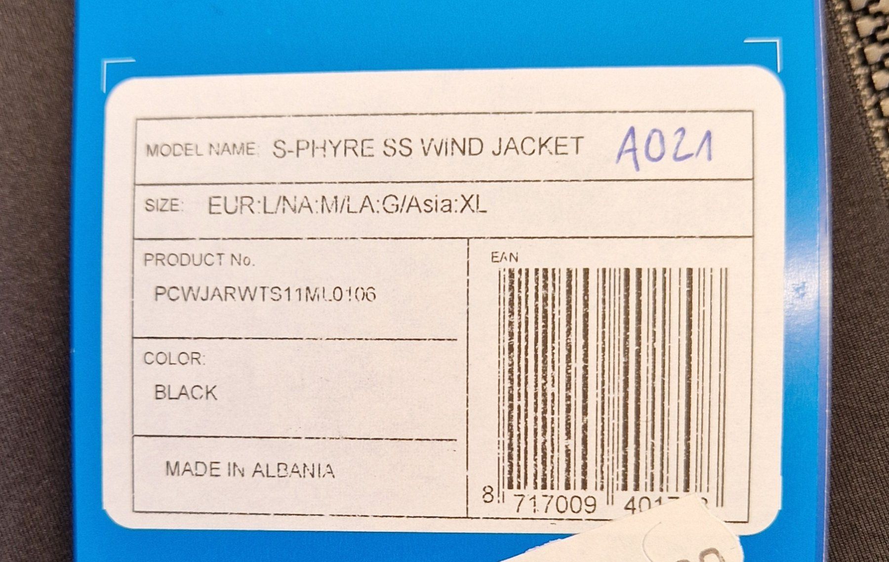 Shimano Giacche: SHIMANO S-Phyre Wind Jacket / Windjacke / Gr. L – Nuovo e nell'imballaggio originale da Braunau venduto da Brand-Store 9