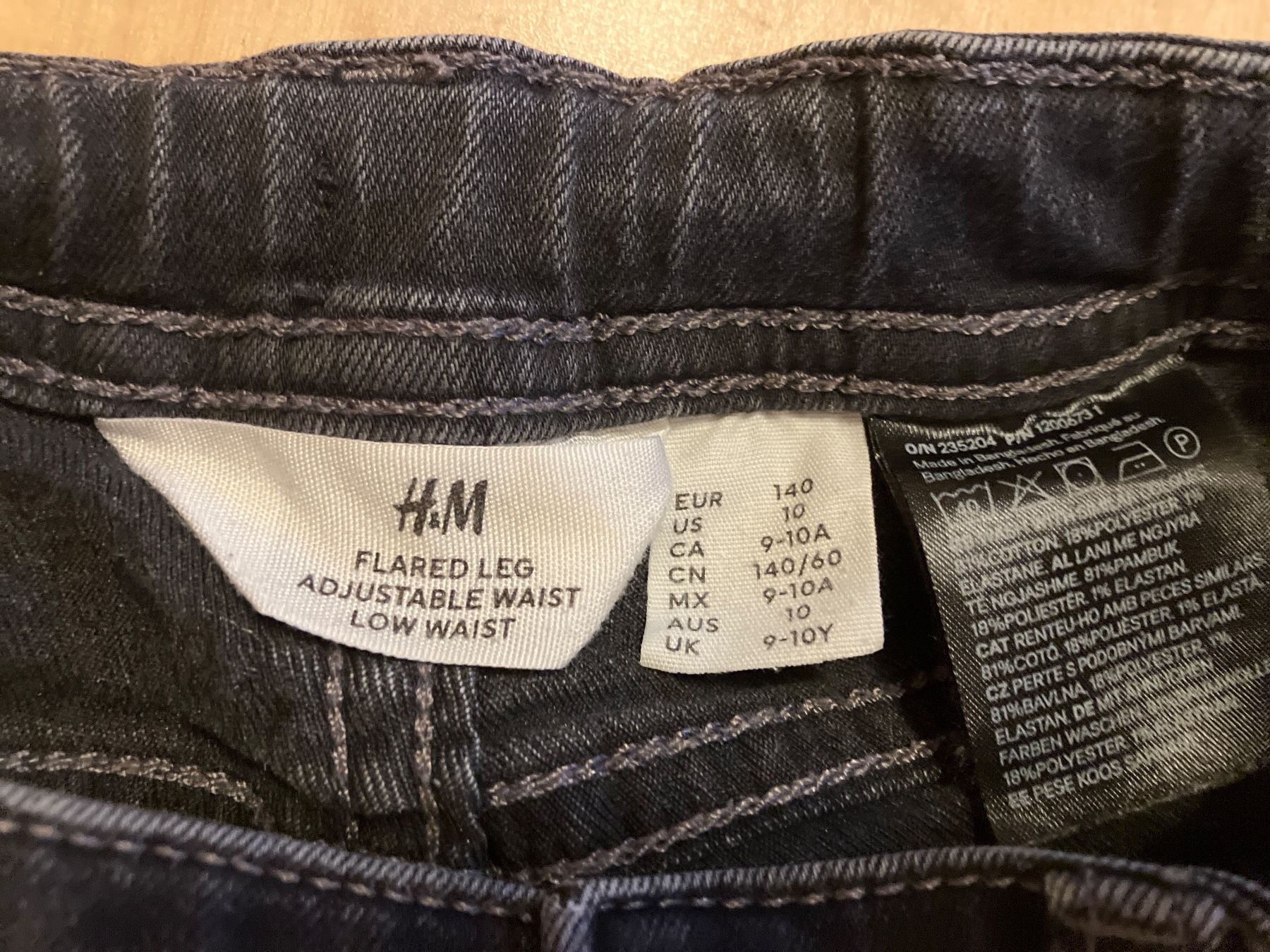 H&M Pantaloni: Jeans schwarz – Usato da Esslingen venduto da 2ze 2