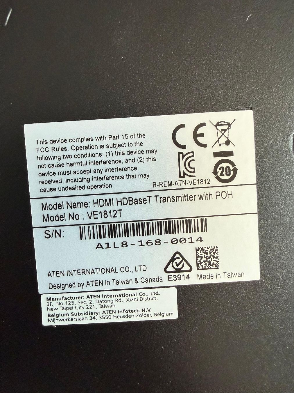 Convertisseurs: ATEN HDMI HD BaseT Extender mit POH – Neuf avec emballage d'origine à Winterthur par tim_cl8x 4