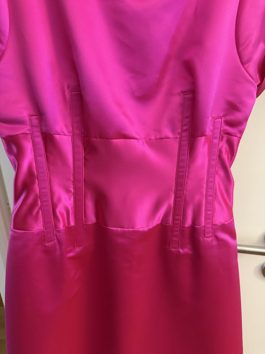 Celine Vestiti: Robe CELINE Rose Taille 40 FR soie et polyster neuve – Nuovo (secondo la descrizione) da La Croix-de-Rozon venduto da ben_9qlz 4