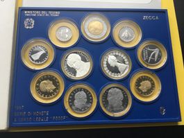 ITALIA *** Serie per collezionisti 1987 LEOPARDI Proof ****