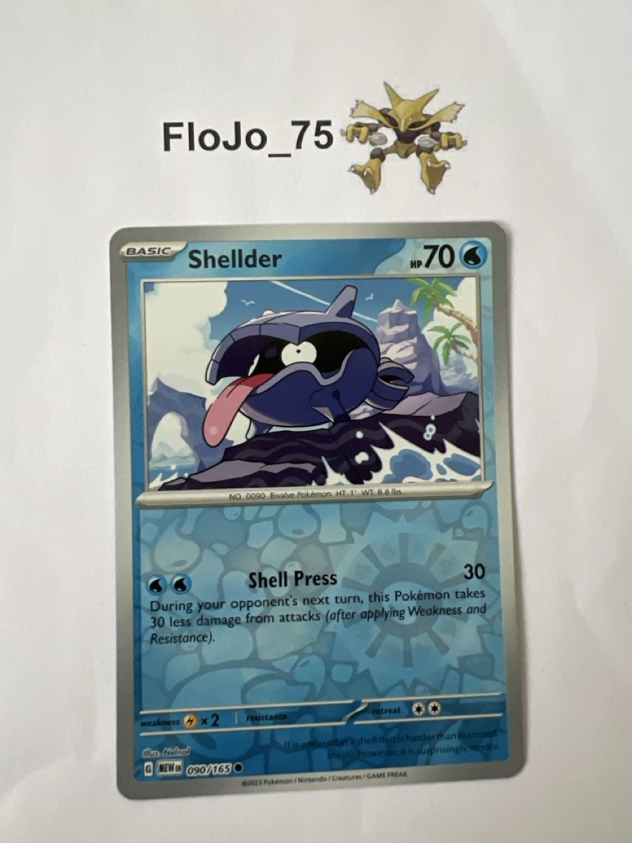 Pokémon Carte collezionabili: Shellder 90/165 - holo reverse 151 - 🇬🇧 – Usato da St-Blaise venduto da FloJo_75