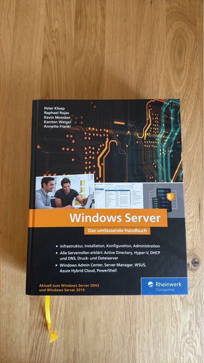 Bücher: Windows Server umfassendes Handbuch Rheinwerk – Neu und originalverpackt aus Hauptwil von Tifosi92