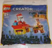 Neues LEGO Creator 30570 Rentier mit Schlitten - Winterspass