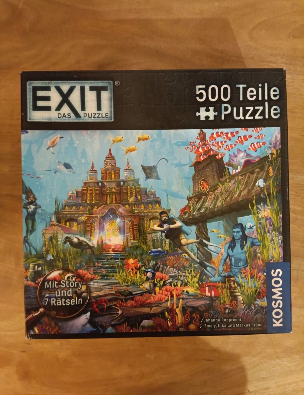 Kosmos Giochi: EXIT Puzzle 500 Teile: Der Schlüssel von Atlantis – Nuovo (secondo la descrizione) da Zweisimmen venduto da shaniinaa