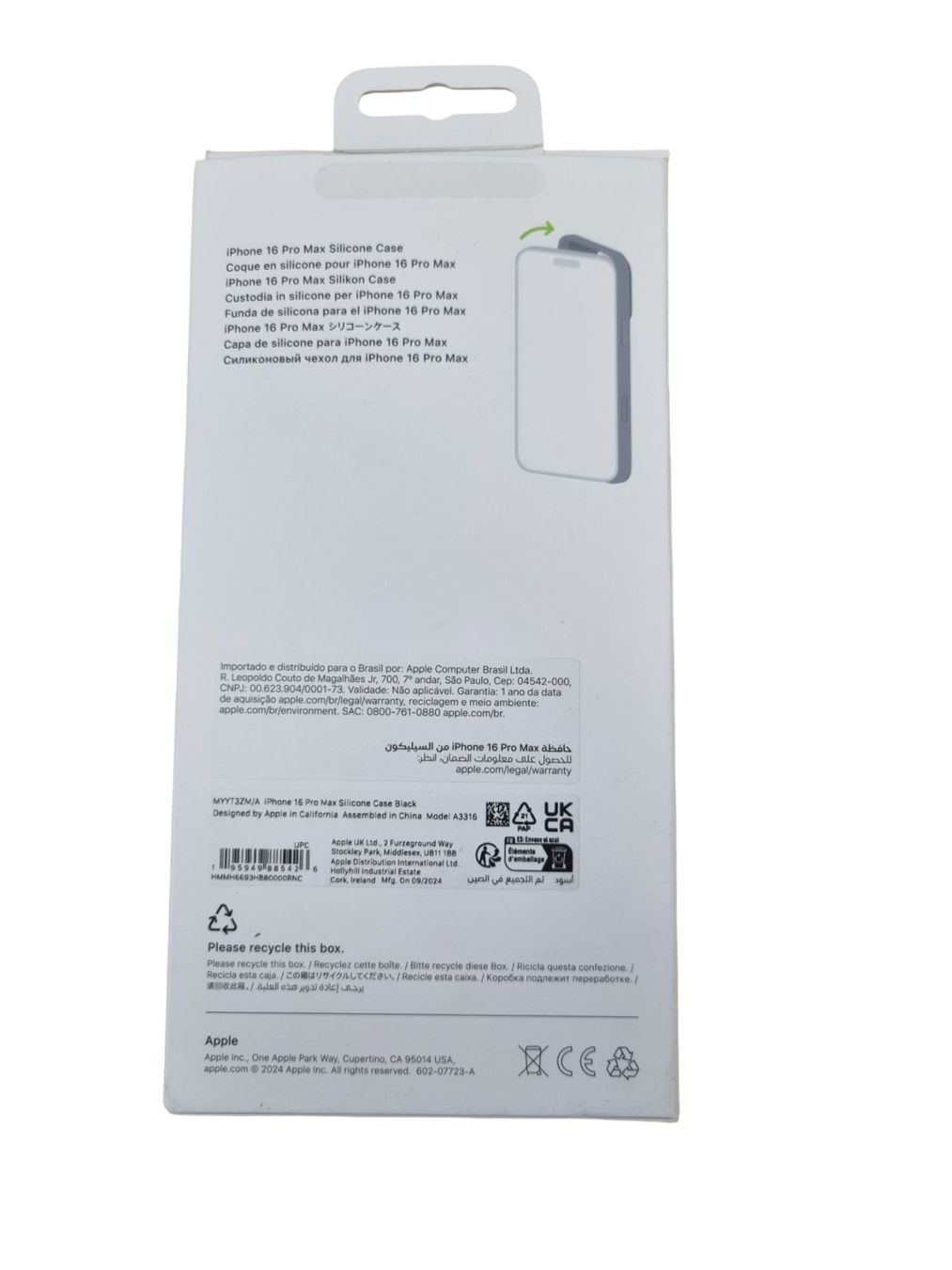 Apple Cover & Protezioni schermo: APPLE iPhone 16 Pro Max Handyhülle – Nuovo (secondo la descrizione) da Wangen b. Olten venduto da Restwert_Wangen 3