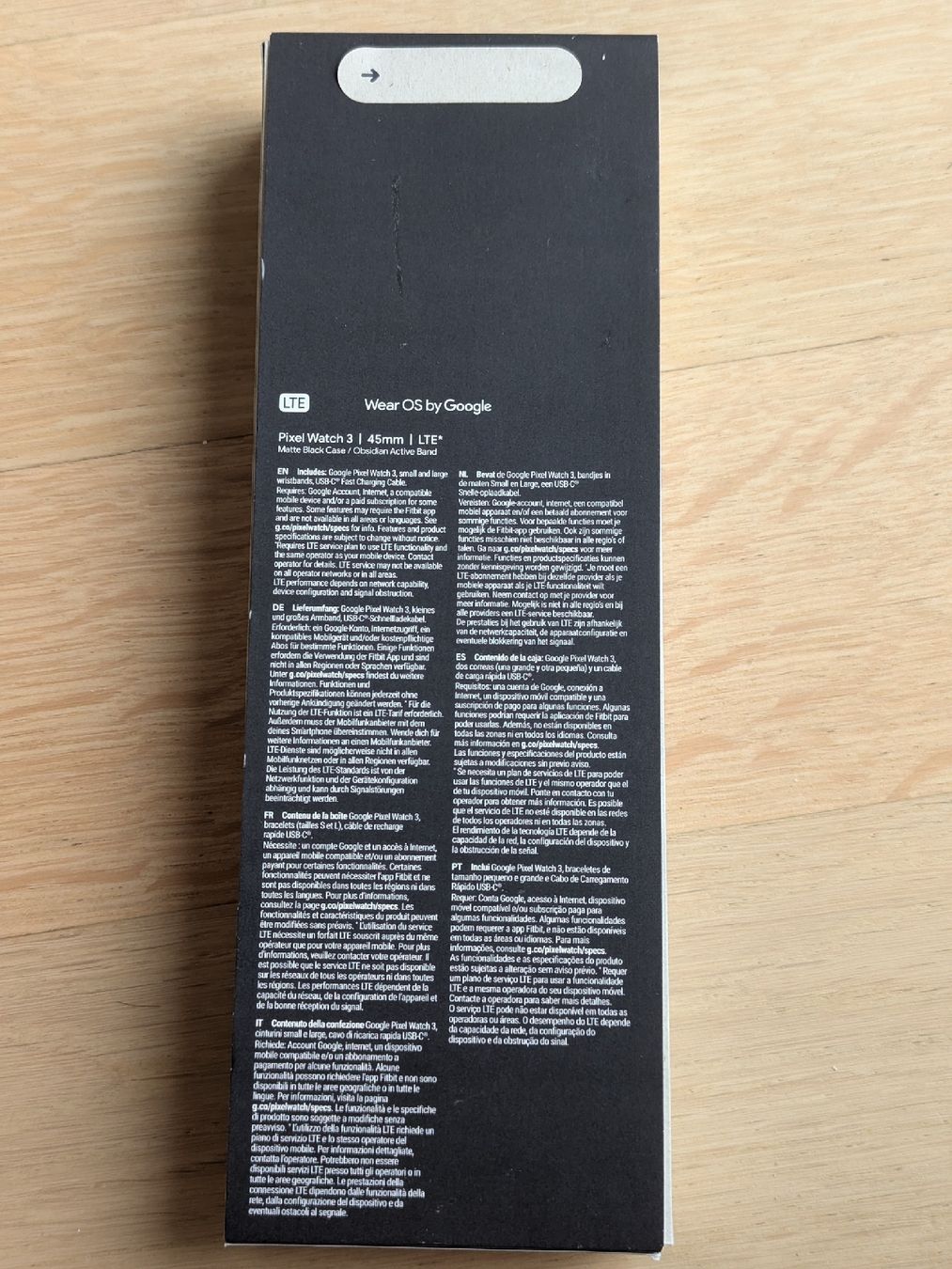 Google Smartwatch: Neu Google Pixel Watch 3, 45mm Black - LTE – Neu und originalverpackt aus Zürich von che_62kb 2