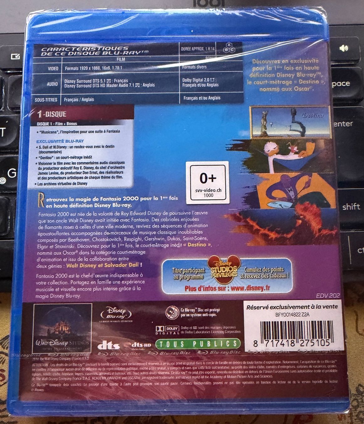 Tutti i DVDs: Fantasia 2000 (1999) - Blu-ray – Nuovo e nell'imballaggio originale da Semsales venduto da __Florian__ 2