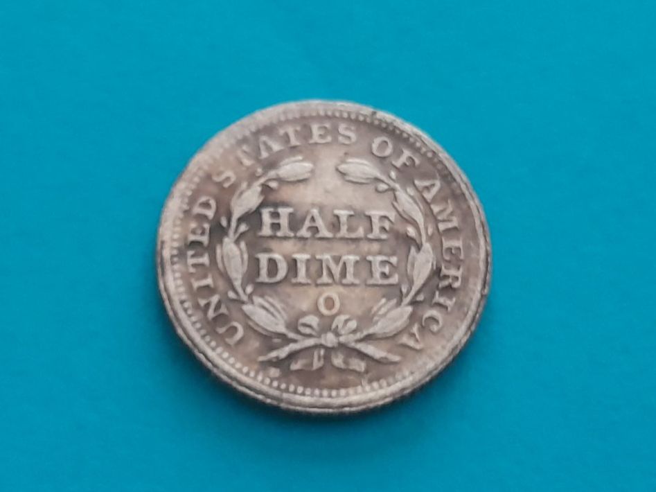 Toutes les monnaies: 1/2 Dime 1855, USA – D'occasion à Aarau par Reto_BA_01 1