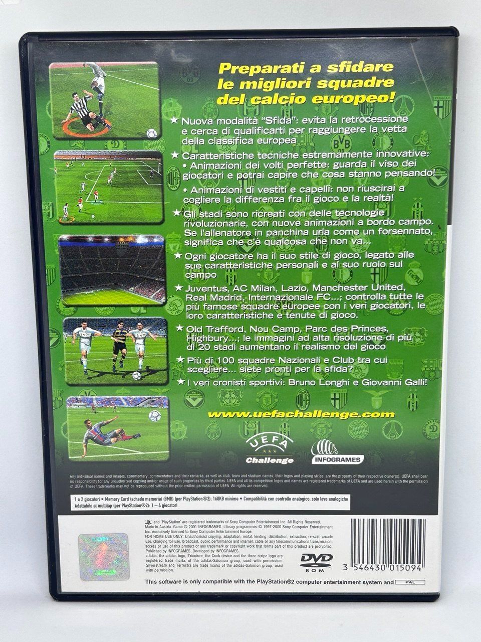 Sony Giochi: UEFA Challenge per la console PlayStation 2 – Usato da Giubiasco venduto da LorisVale 1